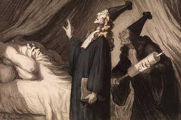 Molière fue corrosivo con los médicos y la medicina del siglo XVII.